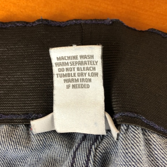 Soft Surroundings Cotton Elastic High Waist Pull On Denim Cropped - Picture 7 of 12